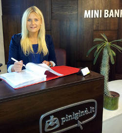 Piniginė.lt klientų aptarnavimo skyrius